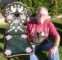 Carl's chair with mirror design